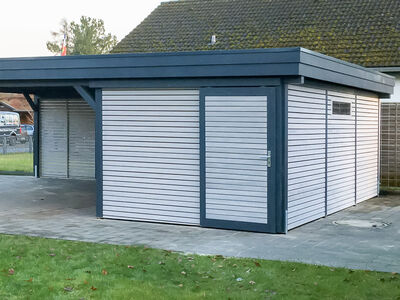 Abstellraum Carport 1